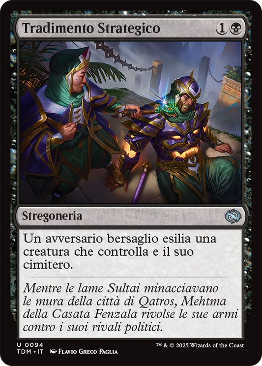 Tarkir la Dracotempesta 94 Tradimento Strategico