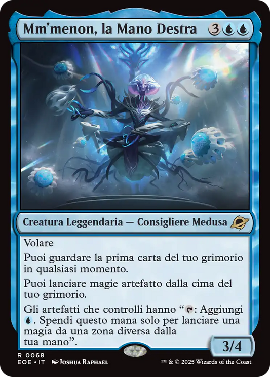 Ai Confini dell' eternità 68 Mm’menon, la Mano Destra