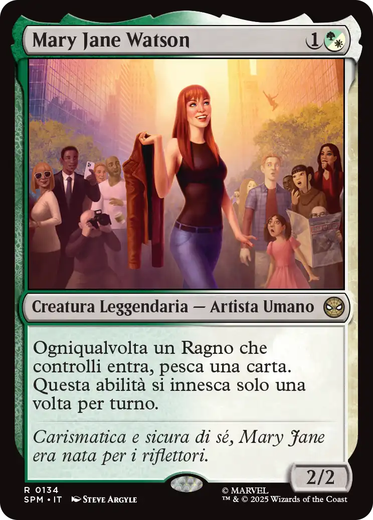 Magic Marvel Spider-man 134 Mary Jane Watson