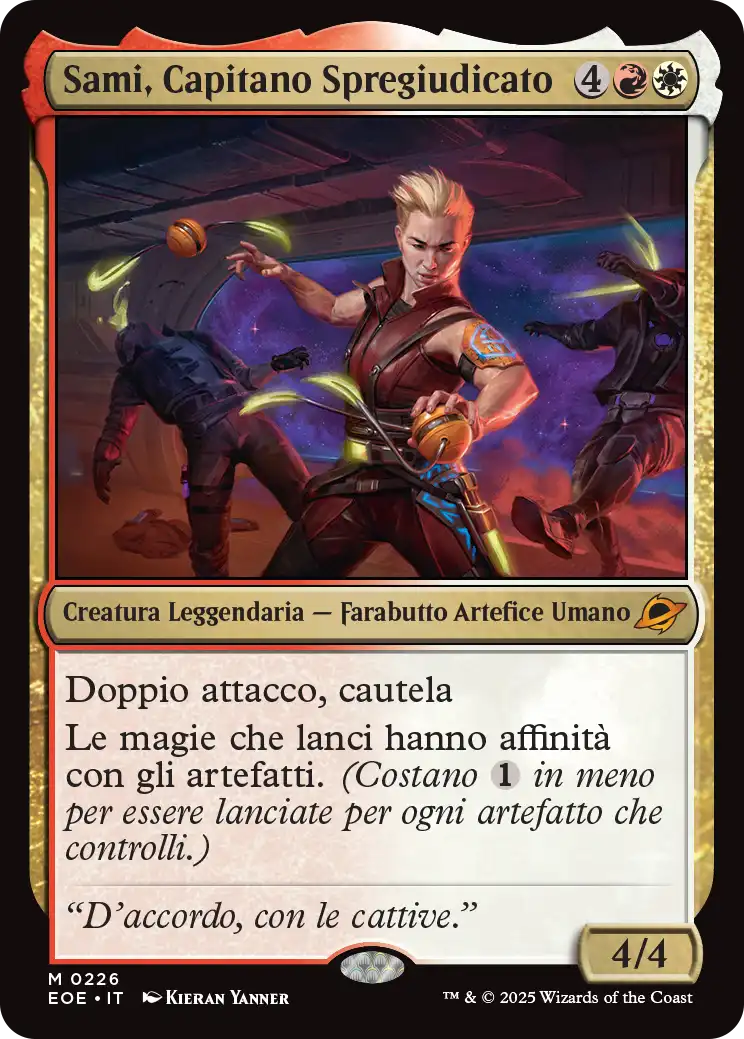 Ai Confini dell' eternità 226 Sami, Capitano Spregiudicato