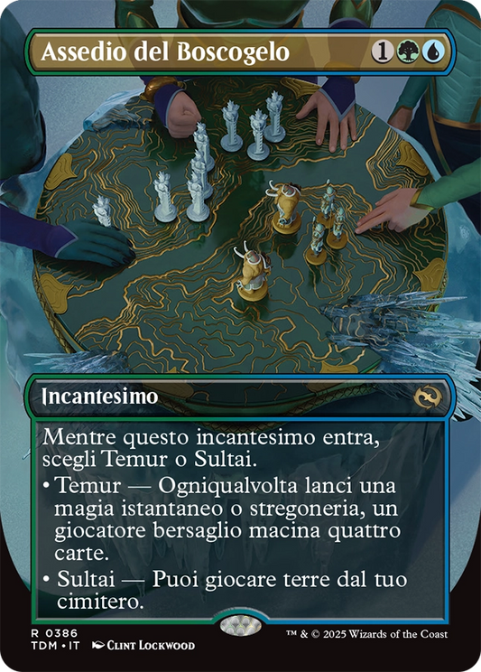 Tarkir la Dracotempesta 386 Assedio del Boscogelo extra