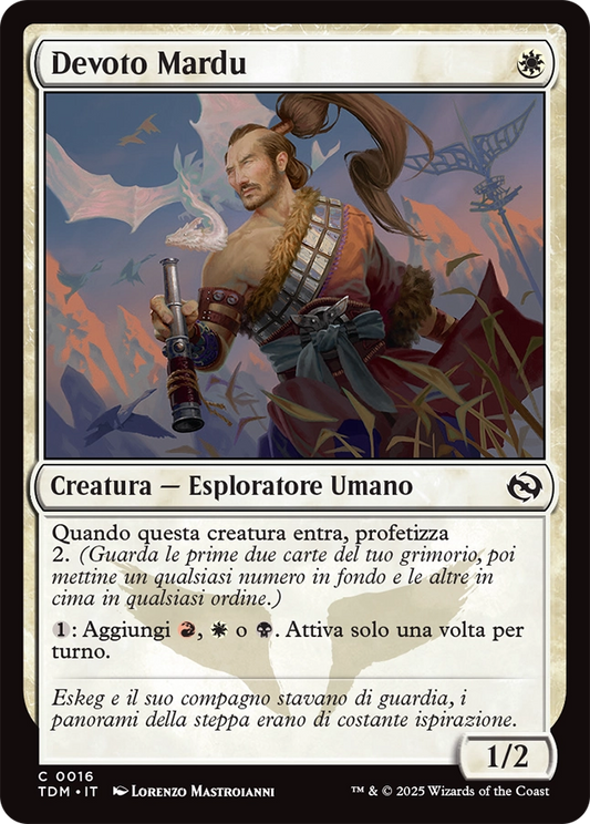 Tarkir la Dracotempesta 16 Devoto Mardu