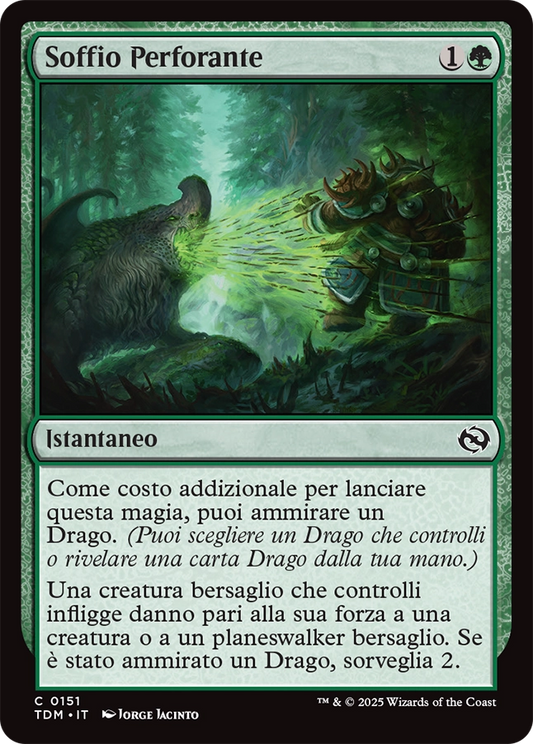 Tarkir la Dracotempesta 151 Soffio Perforante