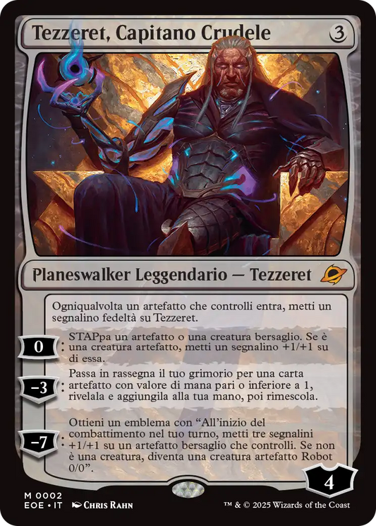 Ai Confini dell' eternità 2 Tezzeret, Capitano Crudele