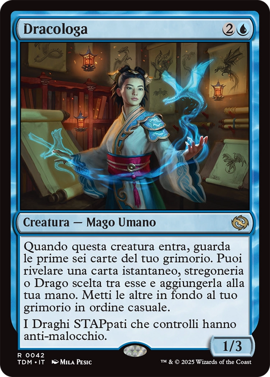Tarkir la Dracotempesta 42 Dracologa