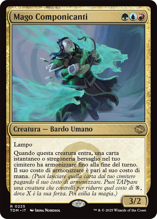 Tarkir la Dracotempesta 225 Mago Componicanti