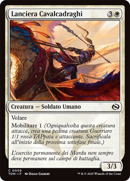 Tarkir la Dracotempesta 9 Lanciera Cavalcadraghi