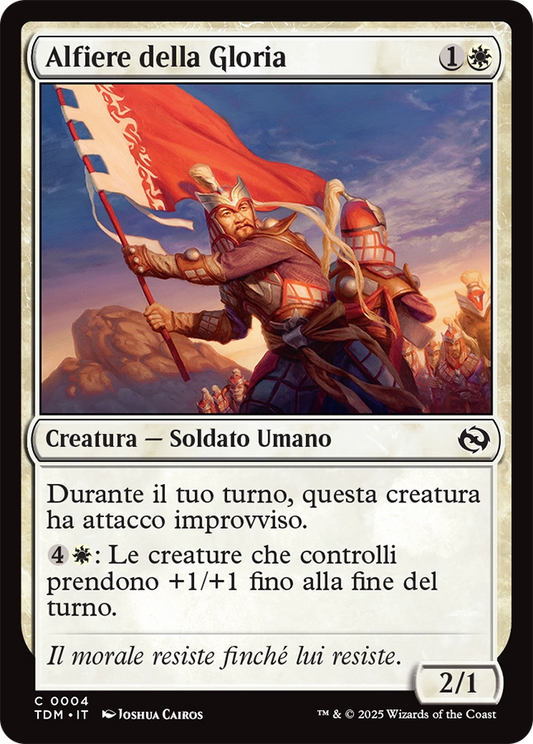Tarkir la Dracotempesta 4 Alfiere della Gloria