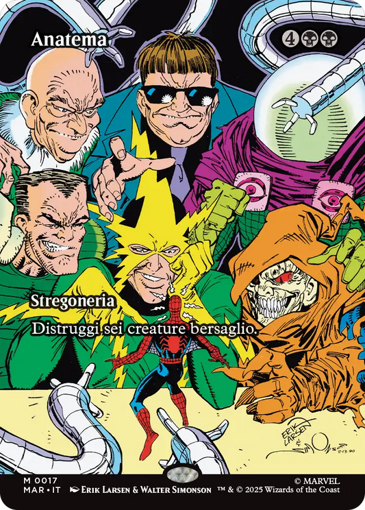 Magic Marvel Spider-man 248 Anatema Source Material Cads