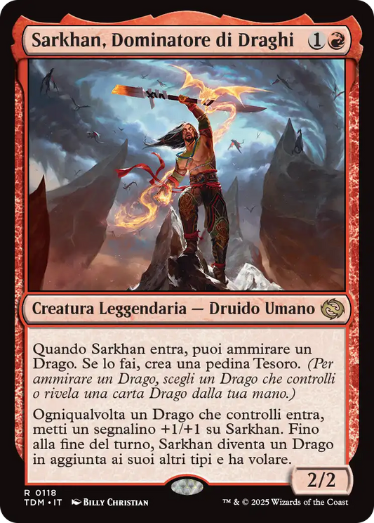 Tarkir la Dracotempesta 118 Sarkhan, Dominatore di Draghi