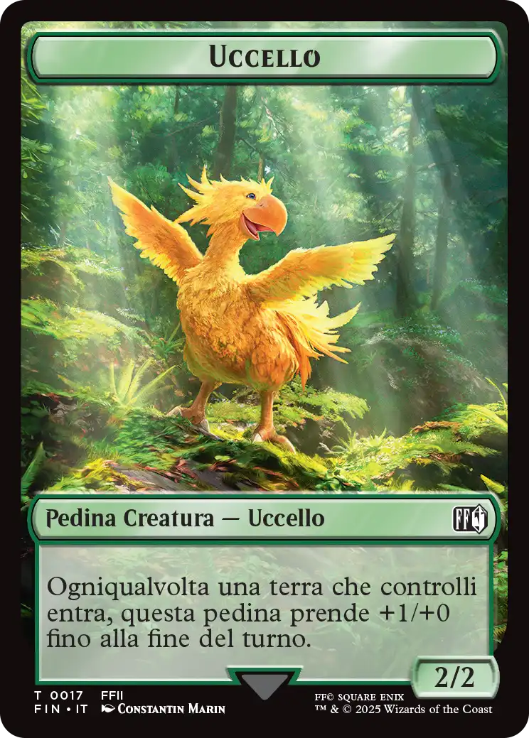 Final Fantasy pedine 501 Uccello (17)