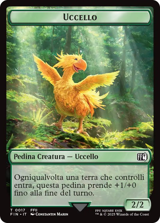 Final Fantasy pedine 501 Uccello (17)