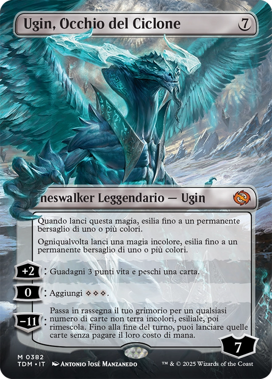 Tarkir la Dracotempesta 382 Ugin, Occhio del Ciclone (V.1) extra