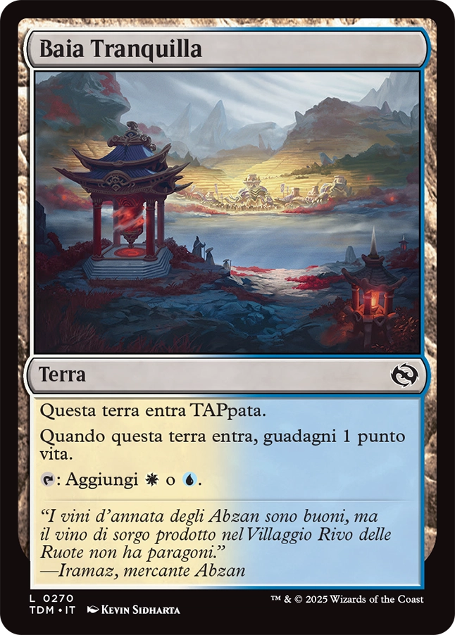 Tarkir la Dracotempesta 487 Baia Tranquilla foil