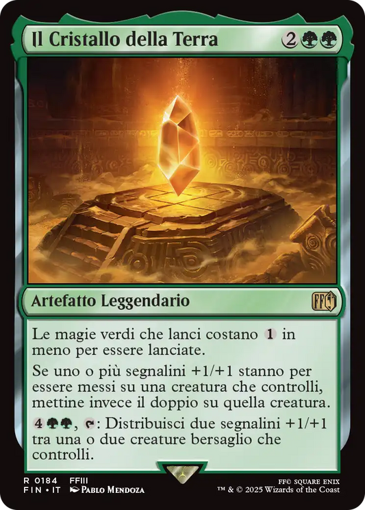 Final Fantasy 184 Il Cristallo della Terra