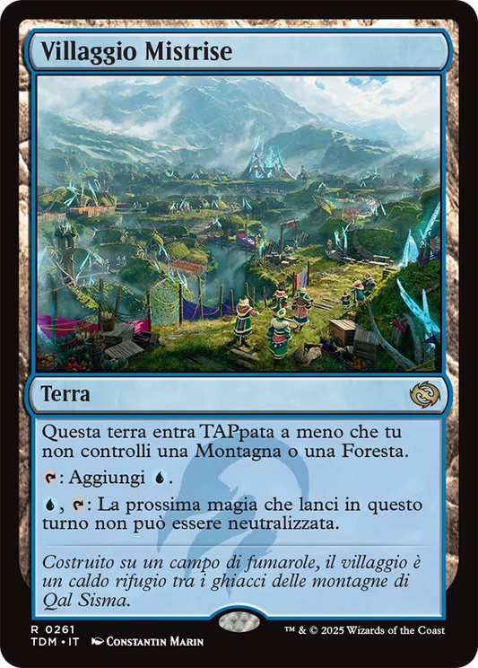 Tarkir la Dracotempesta 261 Villaggio Mistrise