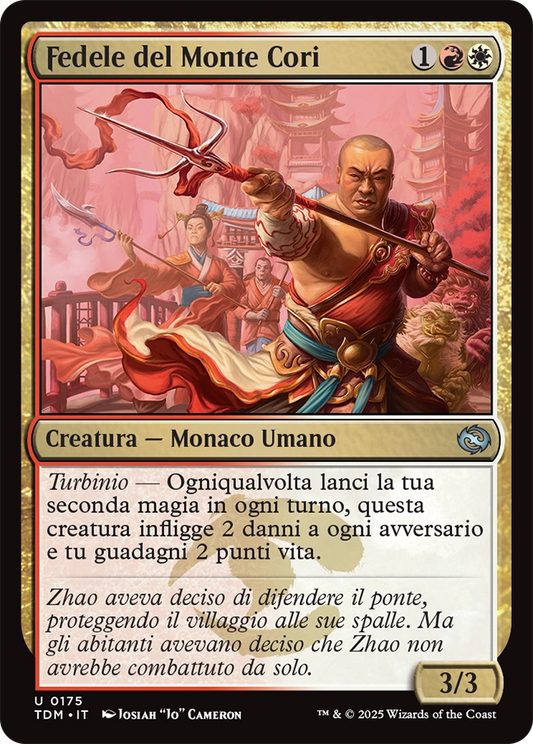 Tarkir la Dracotempesta 175 Fedele del Monte Cori
