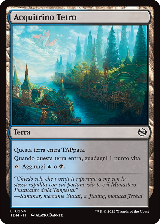 Tarkir la Dracotempesta 254 Acquitrino Tetro