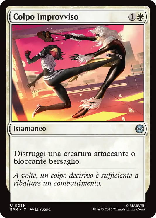 Magic Marvel Spider-man 19 Colpo Improvviso