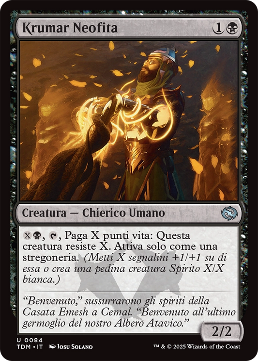 Tarkir la Dracotempesta 84 Krumar Neofita