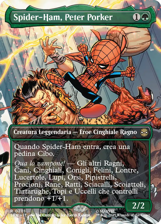 Magic Marvel Spider-man 201 Spider-Ham, Peter Porker extra