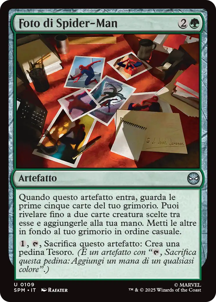 Magic Marvel Spider-man 109 Foto di Spider-Man