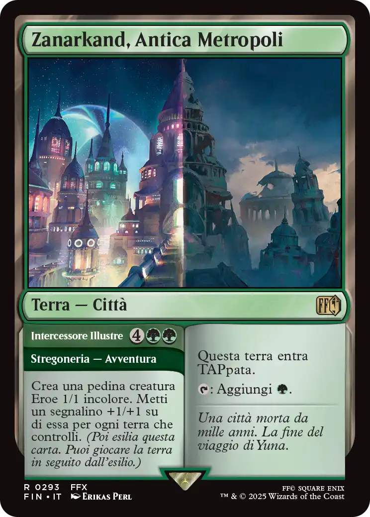 Final Fantasy 293 Zanarkand, Antica Metropoli