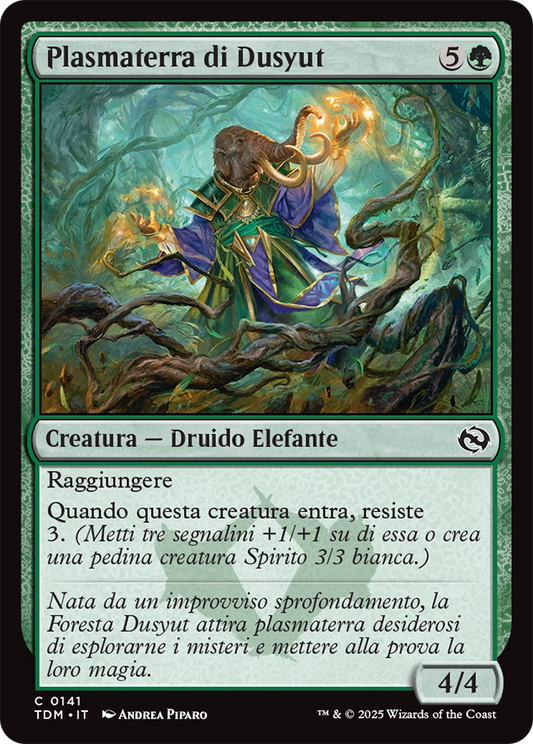 Tarkir la Dracotempesta 141 Plasmaterra di Dusyut