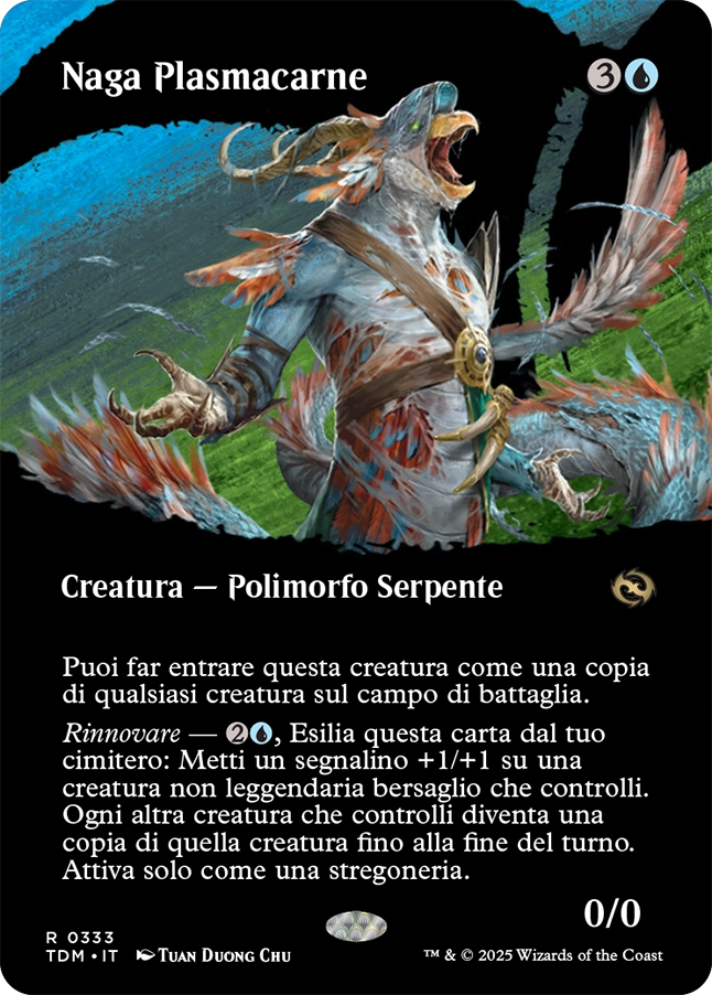 Tarkir la Dracotempesta 333 Naga Plasmacarne extra