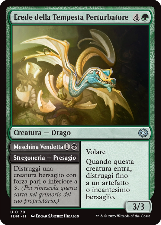 Tarkir la Dracotempesta 178 Erede della Tempestga Perturbatore