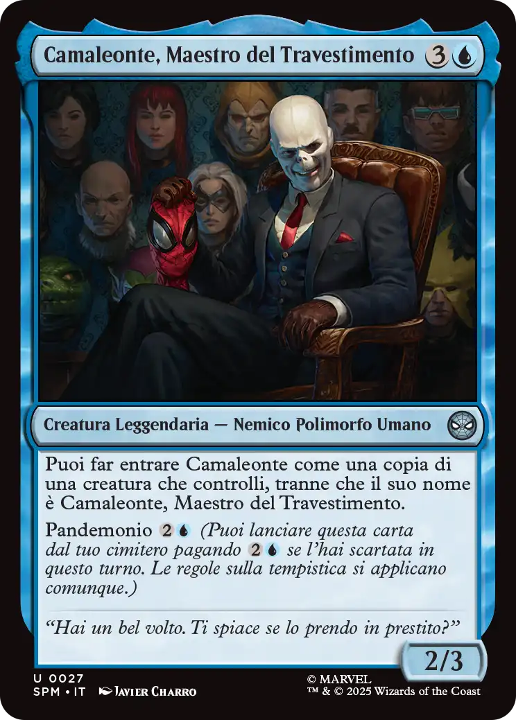 Magic Marvel Spider-man 285 Camaleonte, Maestro del Travestimento foil