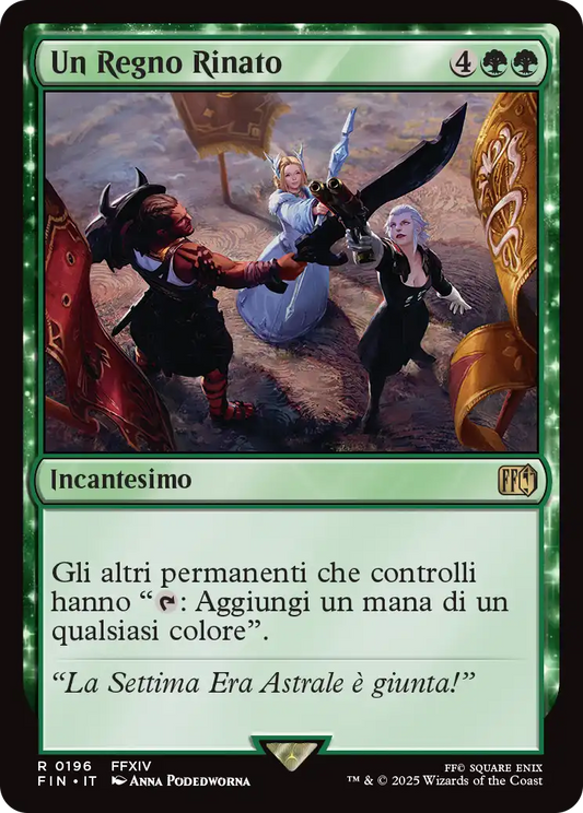 Final Fantasy 196 Un Regno Rinato