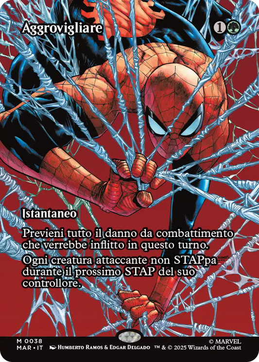 Magic Marvel Spider-man 269 Aggrovigliare Source Material Cads