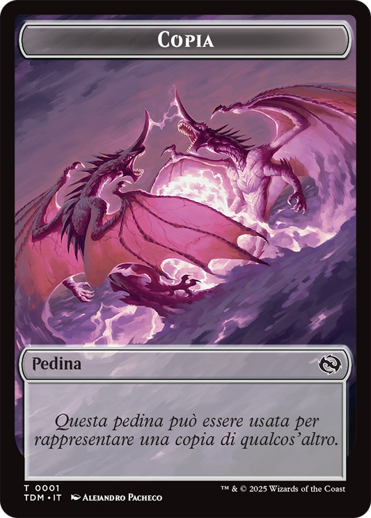Tarkir la Dracotempesta 407 Copia/Monaco token