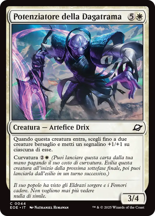Ai Confini dell' eternità 44 Potenziatore della Dagatrama