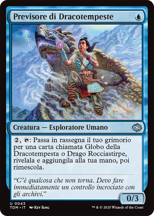 Tarkir la Dracotempesta 432 Previsore di Dracotempeste foil