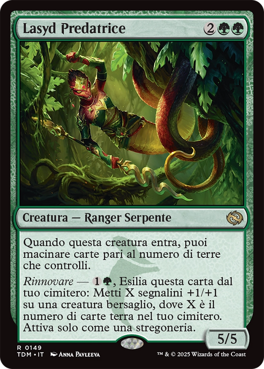 Tarkir la Dracotempesta 149 Lasyd Predatrice