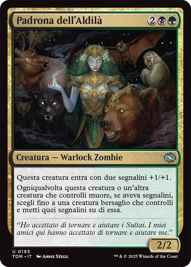 Tarkir la Dracotempesta 193 Padrona dell'Aldilà