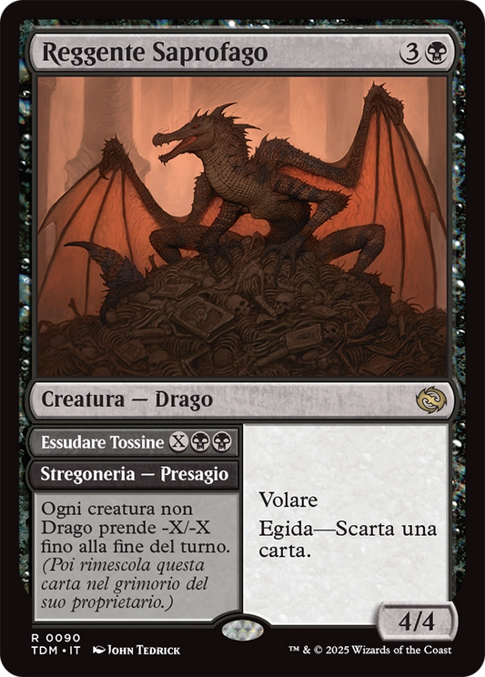 Tarkir la Dracotempesta 90 Reggente Saprofago