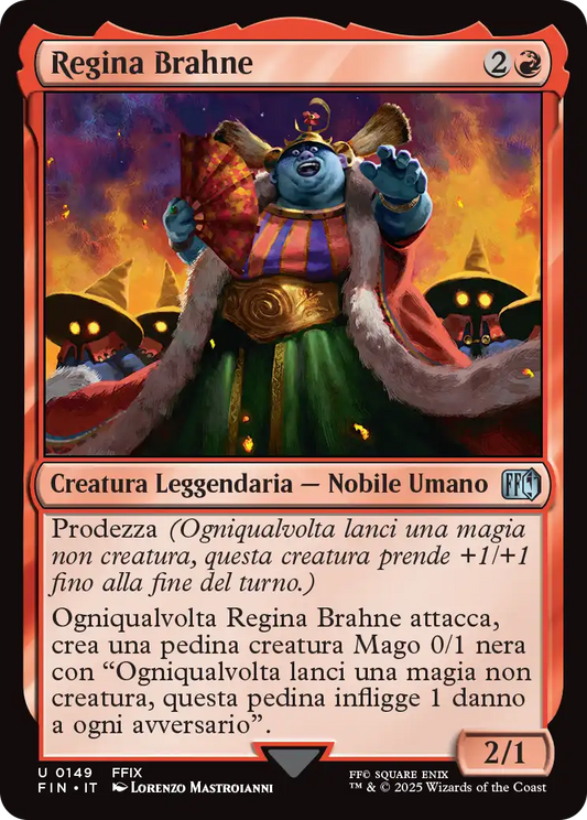 Final Fantasy foil 560 Regina Brahne foil