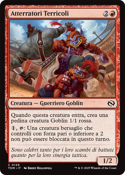 Tarkir la Dracotempesta 129 Atterratori Terricoli
