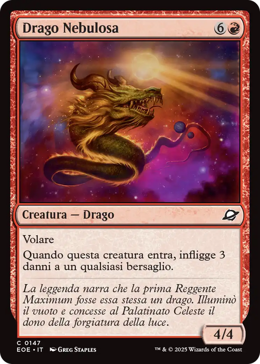 Ai Confini dell' eternità 147 Drago Nebulosa