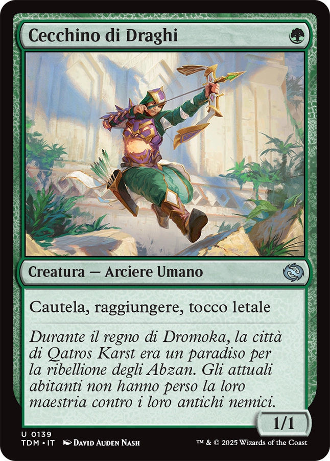 Tarkir la Dracotempesta 139 Cecchino di Draghi