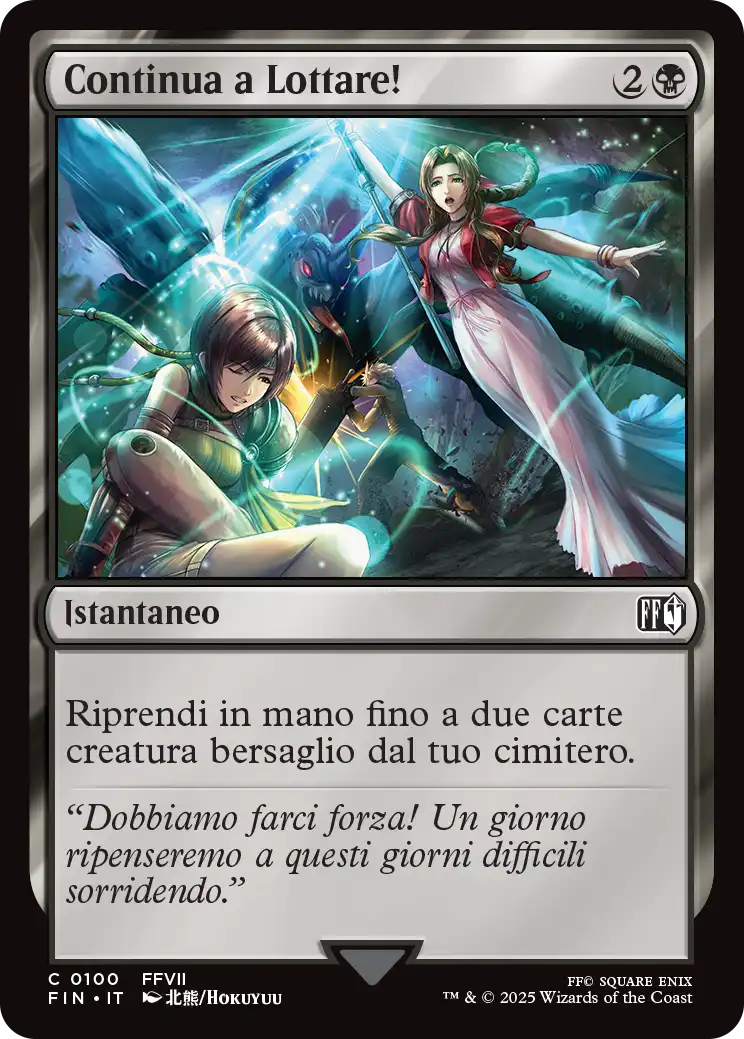 Final Fantasy 100 Continua a Lottare!