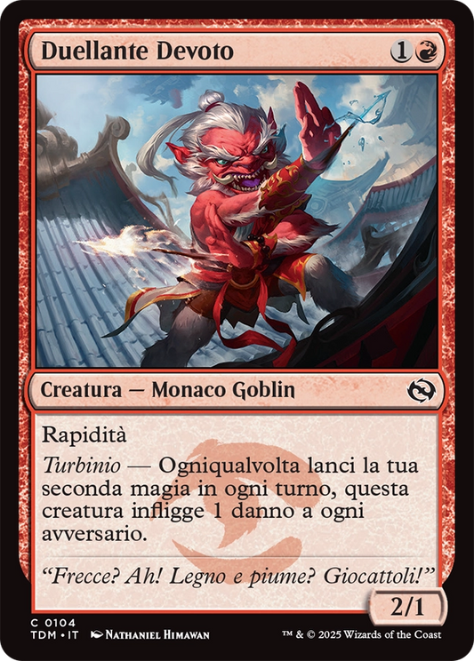 Tarkir la Dracotempesta 104 Duellante Devoto
