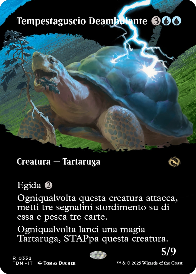 Tarkir la Dracotempesta 332 Tempestaguscio Deambulante extra
