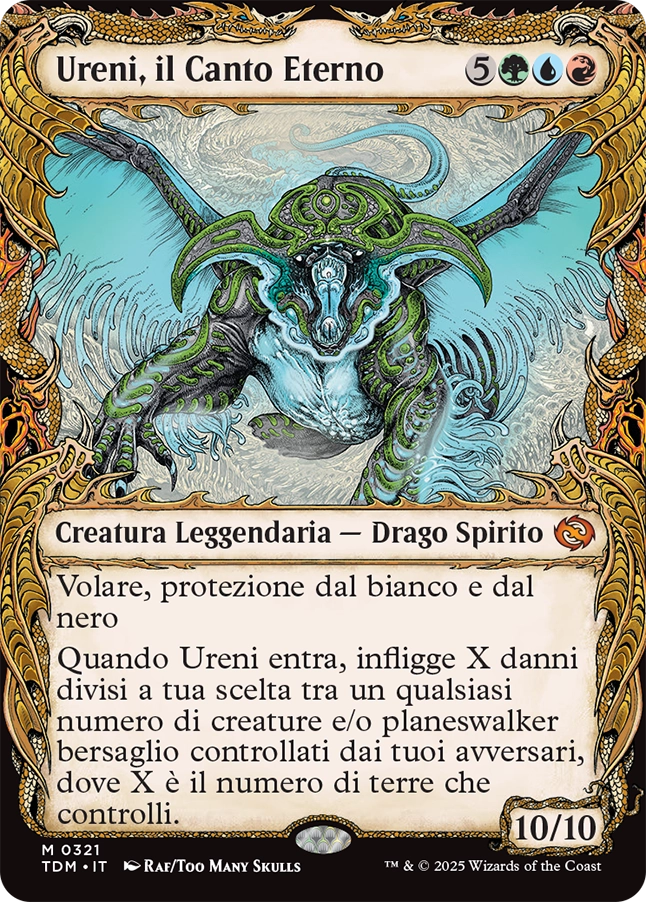 Tarkir la Dracotempesta 321 Ureni, il Canto Eterno (V.1) extra