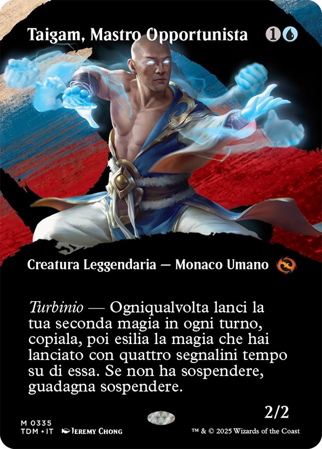 Tarkir la Dracotempesta 335 Taigam, Mastro Opportunista extra