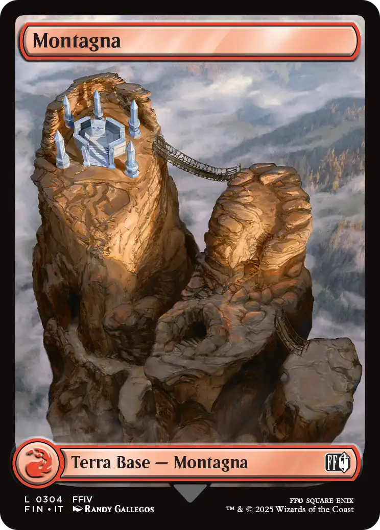 Final Fantasy 304 Montagna