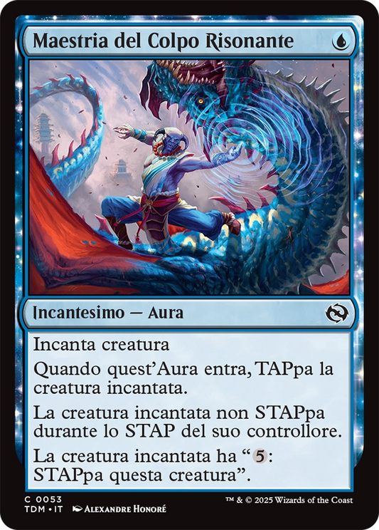 Tarkir la Dracotempesta 53 Maestria del Colpo Risonante